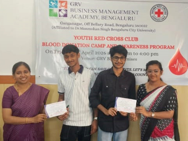 Report on Blood Donation Camp and Awareness Program Organized by Youth Red Cross Club