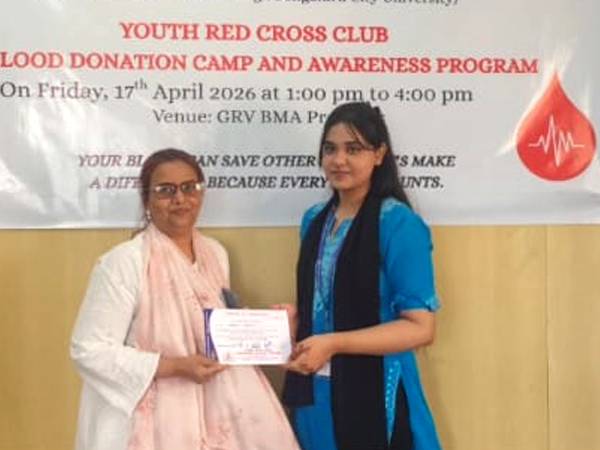 Report on Blood Donation Camp and Awareness Program Organized by Youth Red Cross Club