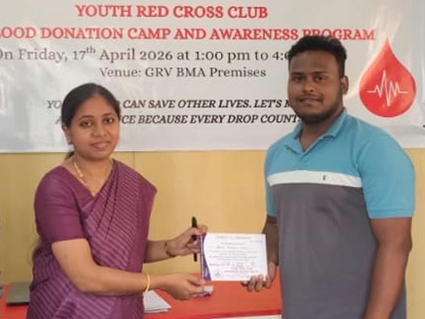 Report on Blood Donation Camp and Awareness Program Organized by Youth Red Cross Club