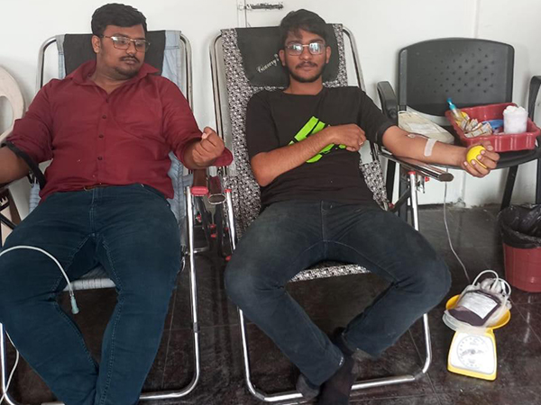 Blood Donation Camp and Eye Checkup