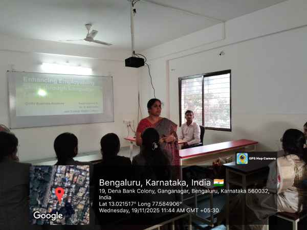 Guest Lecture - Dr. Kathyayini