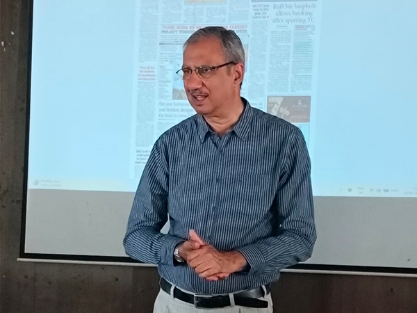 Guest Lecture by Shri Shirish Koyal