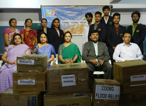 GRV Contribution for Coorg Flood Relief